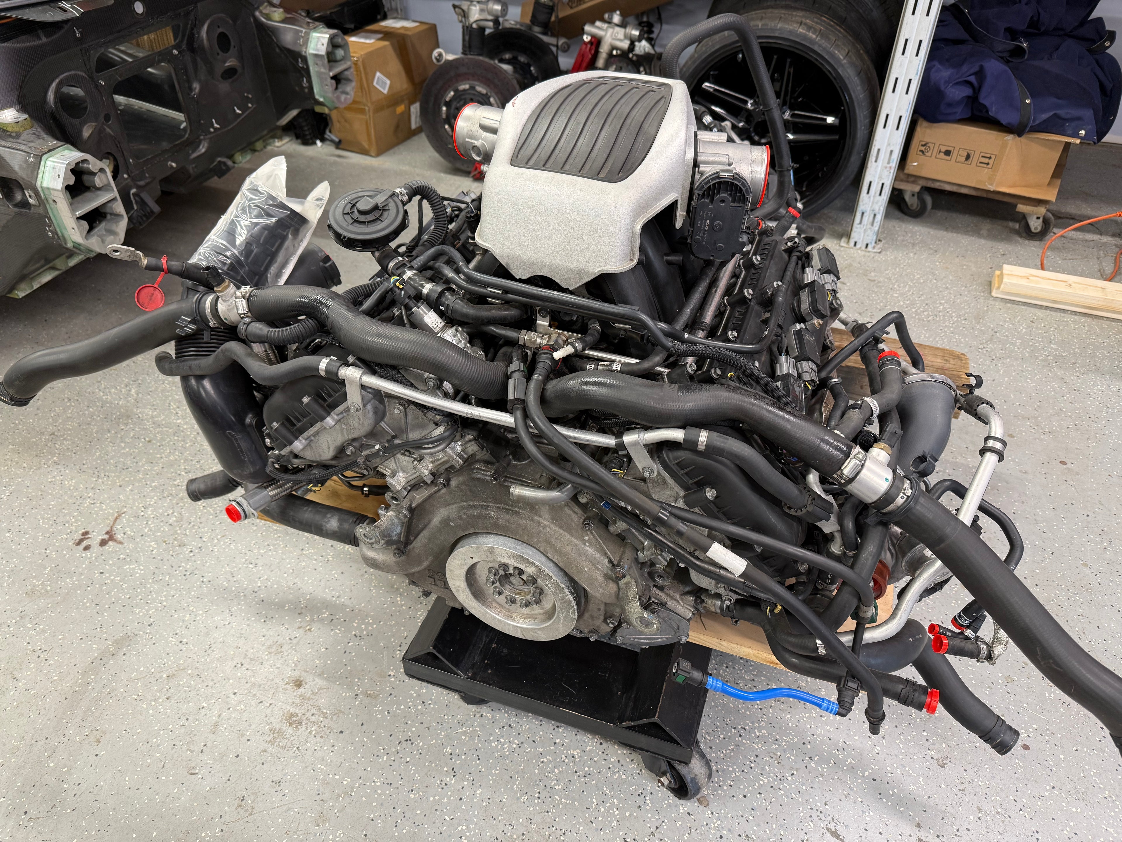 2019 McLaren 570S Complete M838TE 3.8L Twin Turbo Engine & SSG Transmission Assembly 15,316 Miles