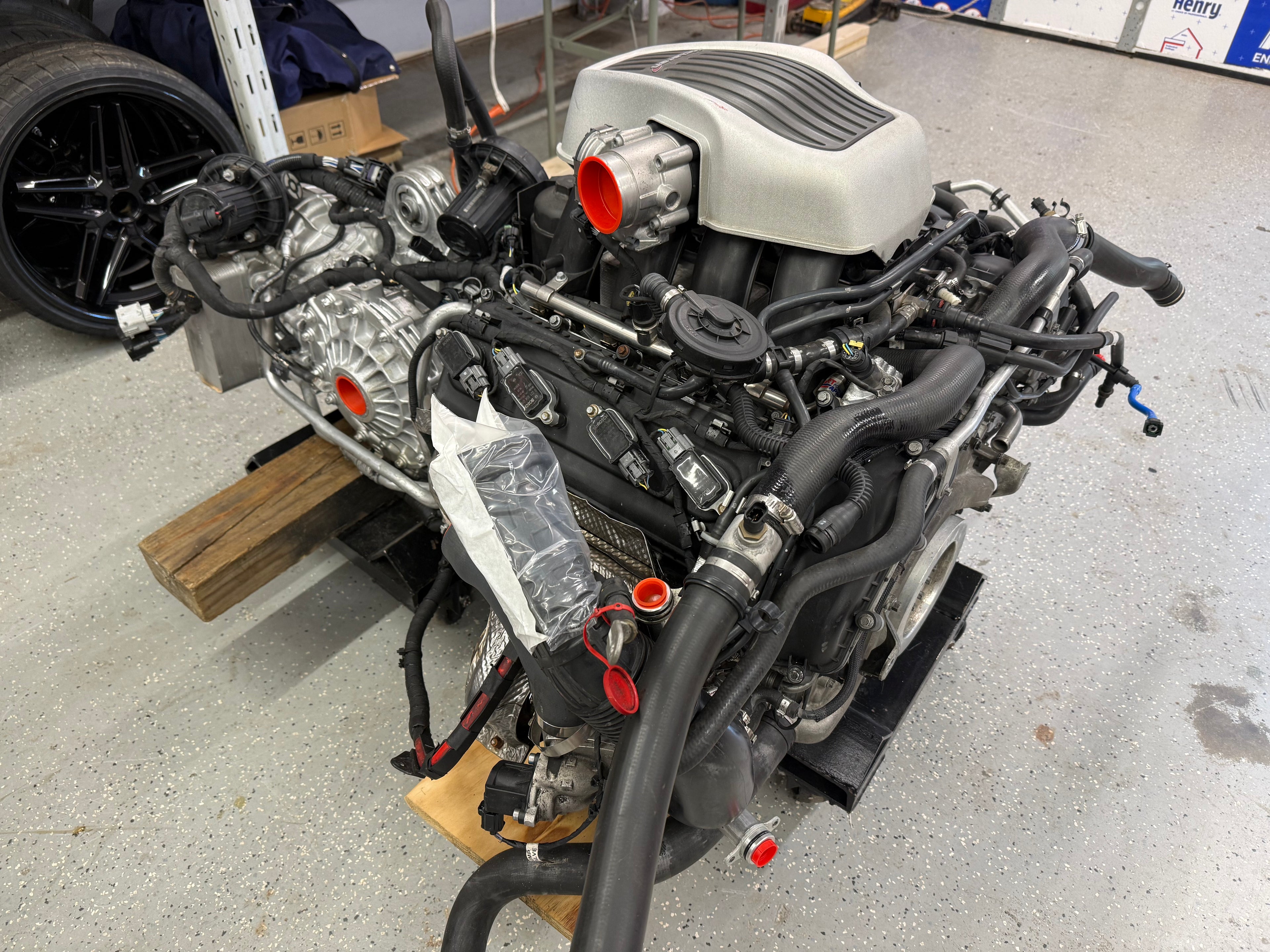 2019 McLaren 570S Complete M838TE 3.8L Twin Turbo Engine & SSG Transmission Assembly 15,316 Miles